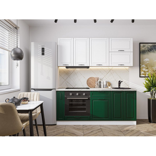 Дублин-01 Special White/Special Green 2140*1900*600 Дублин-01 Special White/Special Green 2140*1900*600