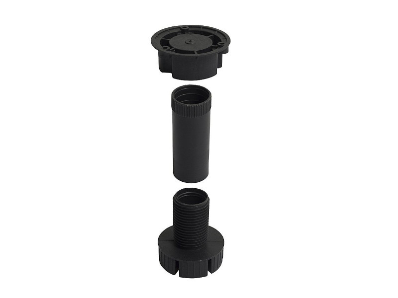 Опора регулируемая разборная Черный 100
