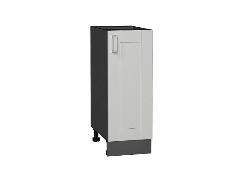 Кухня 816*300*Шкаф нижний с 1-ой дверцей Лофт Grey Silk/Graphite