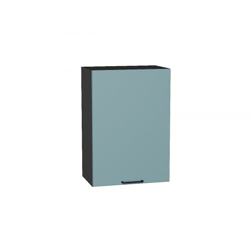 716*500* Шкаф верхний с 1-ой дверцей Флэт Grey-green In 2S Graphite