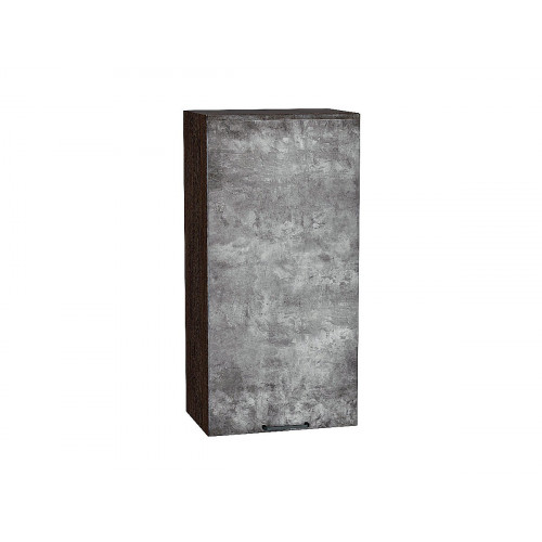 920*500* Шкаф верхний с 1-ой дверцей Флэт Temple Stone 2S Graphite