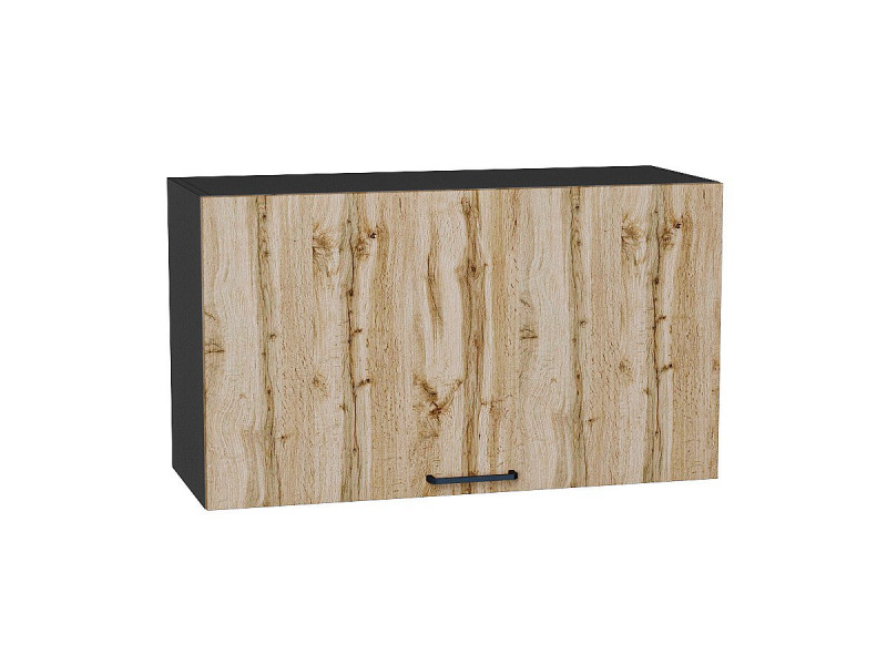 460*800* Шкаф верхний горизонтальный Флэт Wotan Oak 2S Graphite