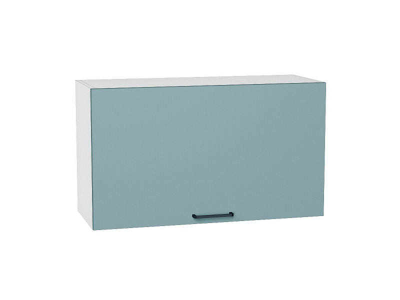 460*800* Шкаф верхний горизонтальный Флэт Grey-green In 2S Белый