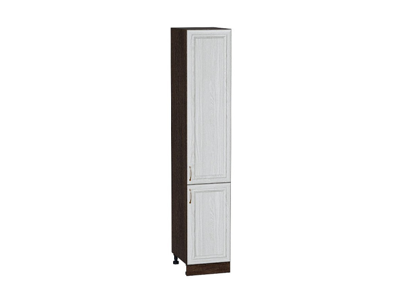 2132*400* Шкаф пенал с 2-мя дверцами Шале White Dreamline Graphite
