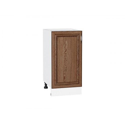 816*400* Шкаф нижний с 1-ой дверцей Шале Brown Dreamline Белый