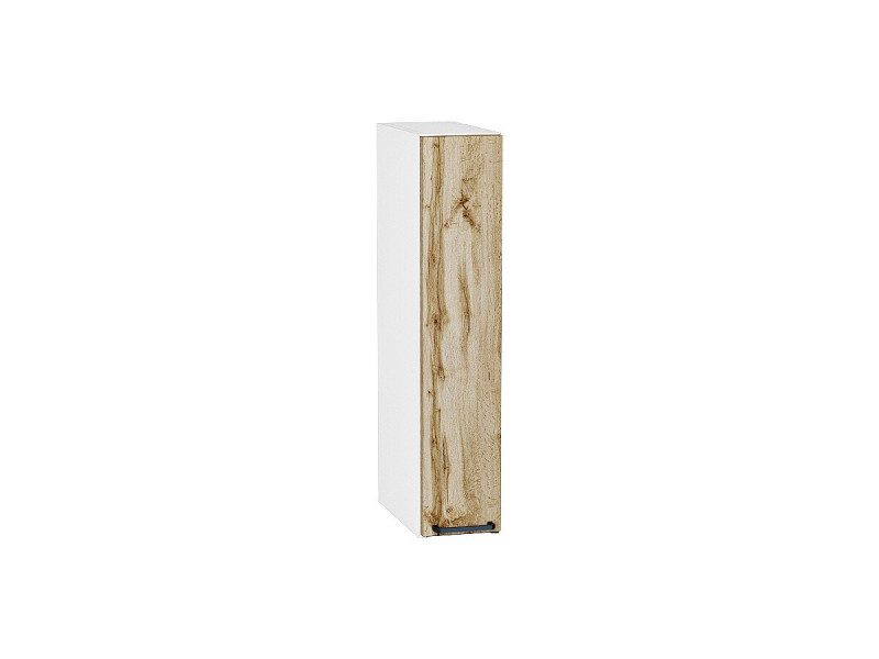 716*150* Шкаф верхний бутылочница Флэт Wotan Oak 2S Белый