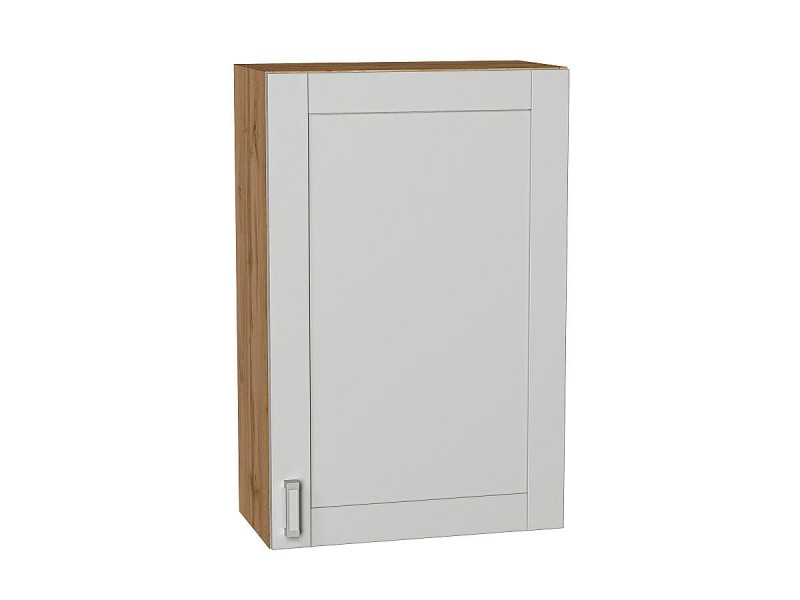 Кухня 920*600*Шкаф верхний с 1-ой дверцей Лофт Grey Silk/Дуб Вотан