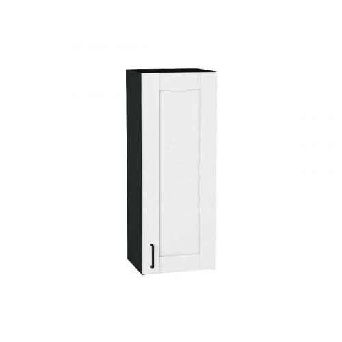 920*350*Шкаф верхний с 1-ой дверцей Лофт Super White/Graphite