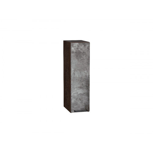 716*200* Шкаф верхний бутылочница Флэт Temple Stone 2S Graphite