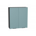 920*800* Шкаф верхний с 2-мя дверцами Флэт Grey-green In 2S Graphite