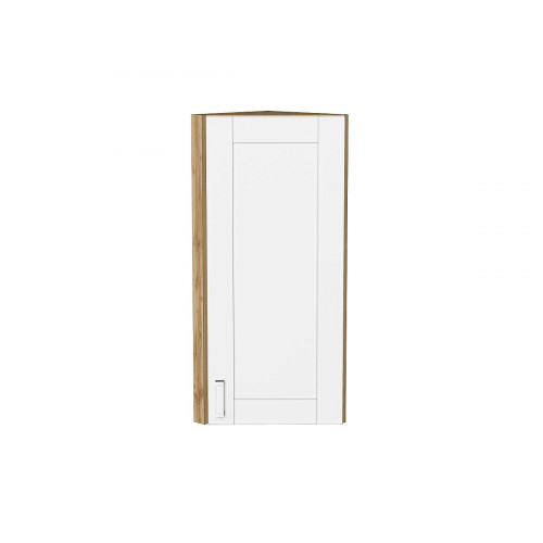 920*300*306Шкаф верхний торцевой Лофт White Silk/Дуб Вотан