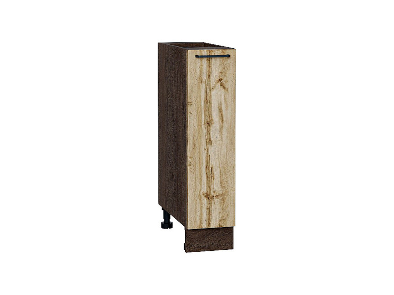816*200* Шкаф нижний бутылочница Флэт Wotan Oak 2S Graphite