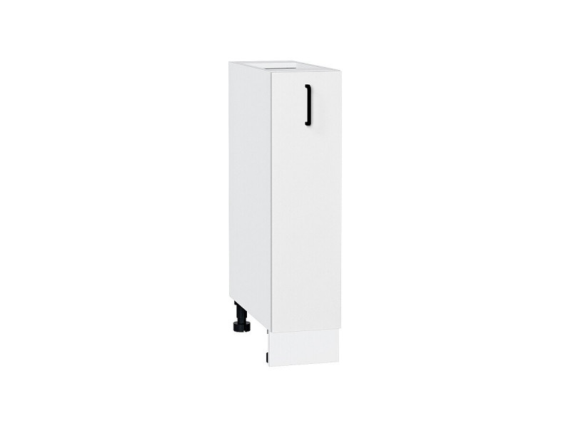 Кухня 816*200*Шкаф нижний с 1-ой дверцей Лофт Super White/Белый
