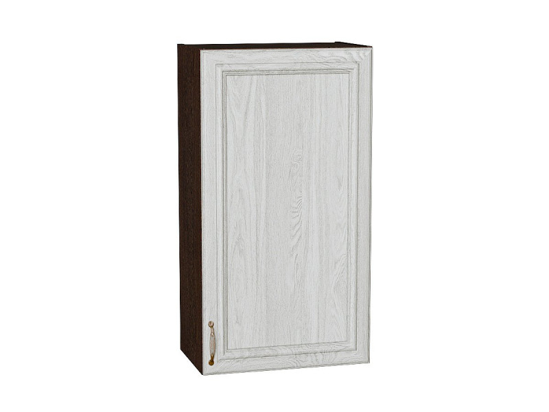 920*500* Шкаф верхний с 1-ой дверцей Шале White Dreamline Graphite