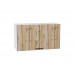 460*800* Шкаф верхний горизонтальный Флэт Wotan Oak 2S Белый
