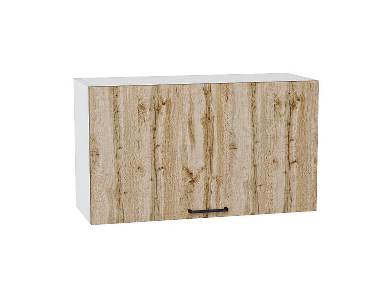 460*800* Шкаф верхний горизонтальный Флэт Wotan Oak 2S Белый